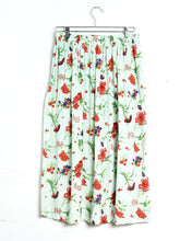 Load image into Gallery viewer, 1970s/80s Floral Rayon Skirt

