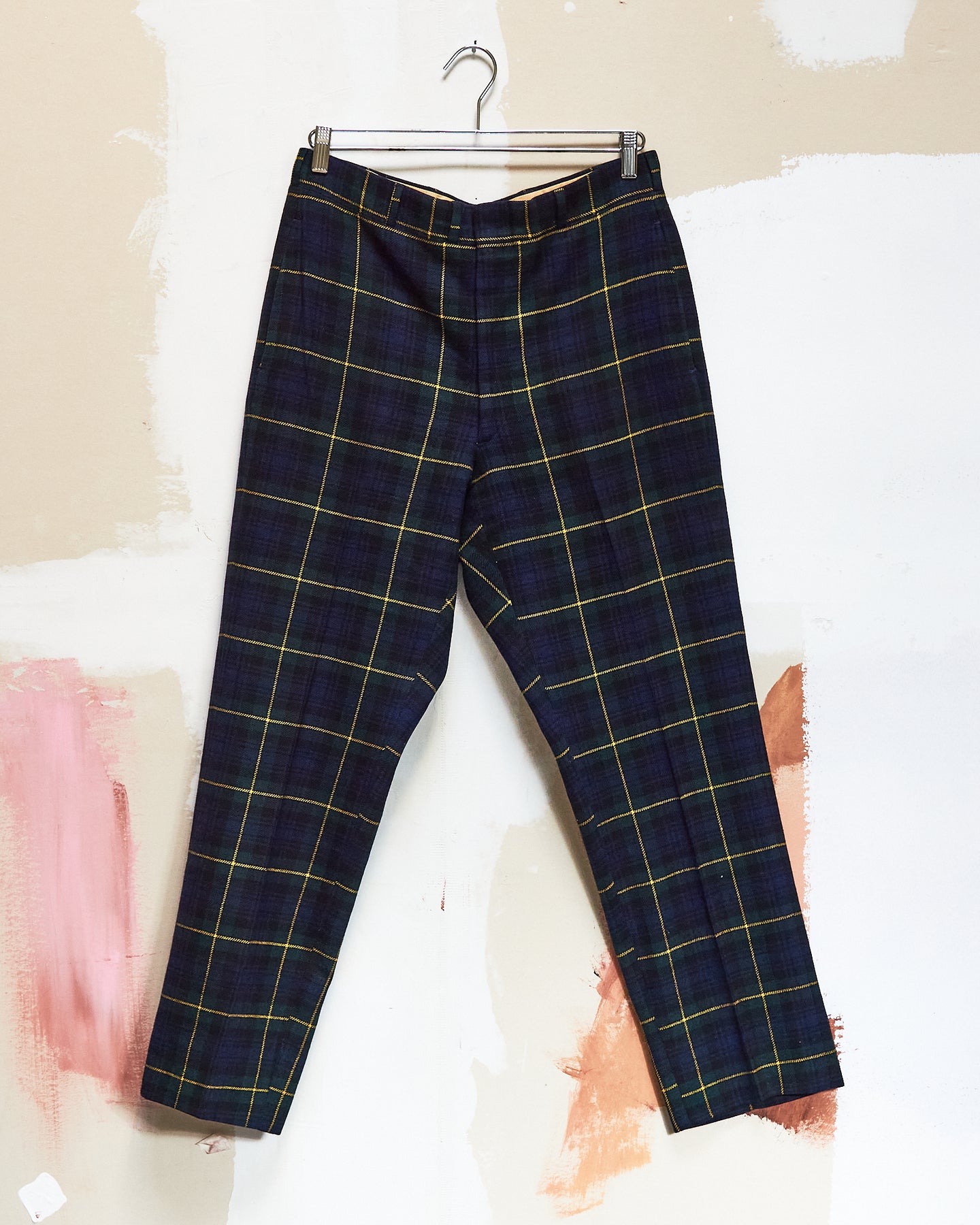 1940s/50s B.Forman Wool Plaid Trousers