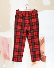 Load image into Gallery viewer, 1940s/50s B.Forman Wool Plaid Trousers
