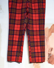 Load image into Gallery viewer, 1940s/50s B.Forman Wool Plaid Trousers
