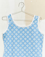Load image into Gallery viewer, 1970s/80s Geometric Pique Tank Top
