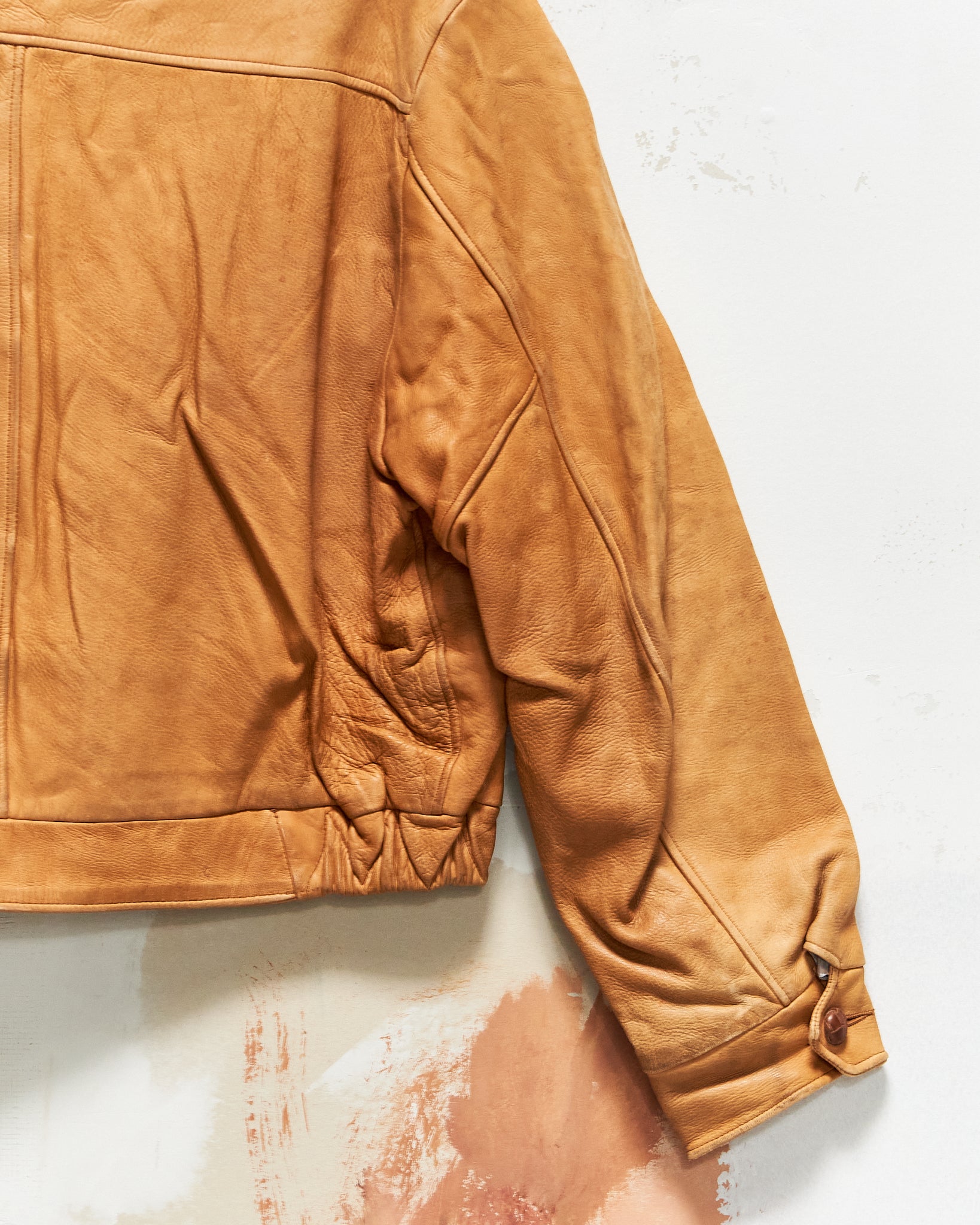 1950s Deerskin Leather Jacket