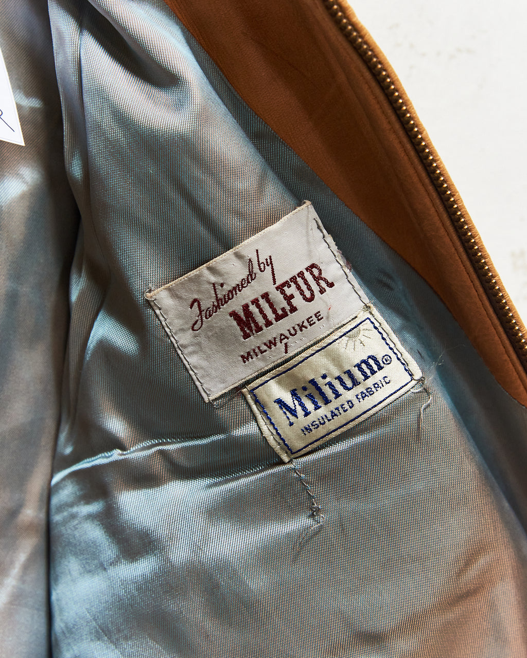 1950s Deerskin Leather Jacket
