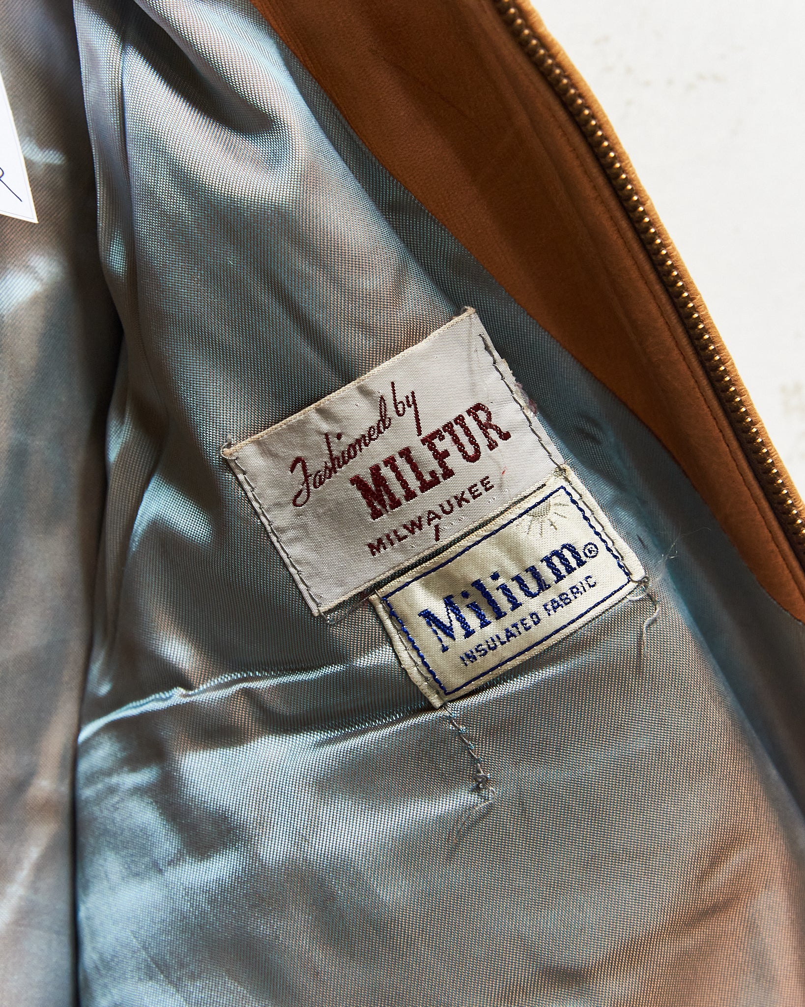 1950s Deerskin Leather Jacket