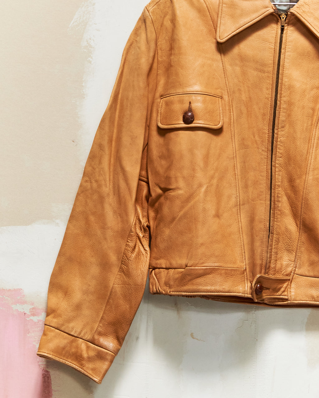 1950s Deerskin Leather Jacket