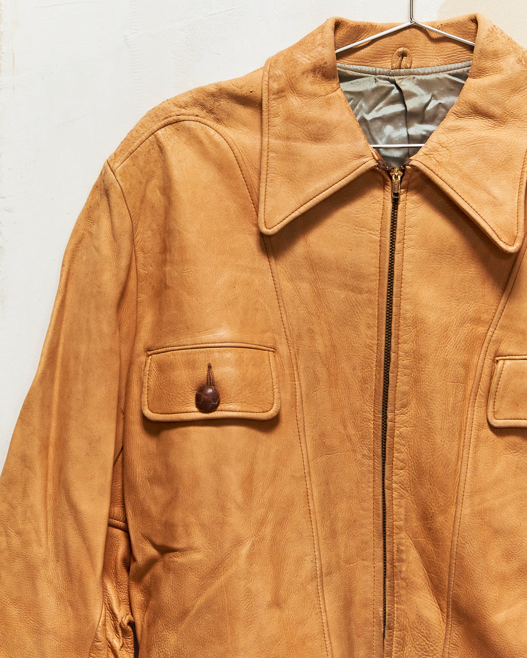 1950s Deerskin Leather Jacket