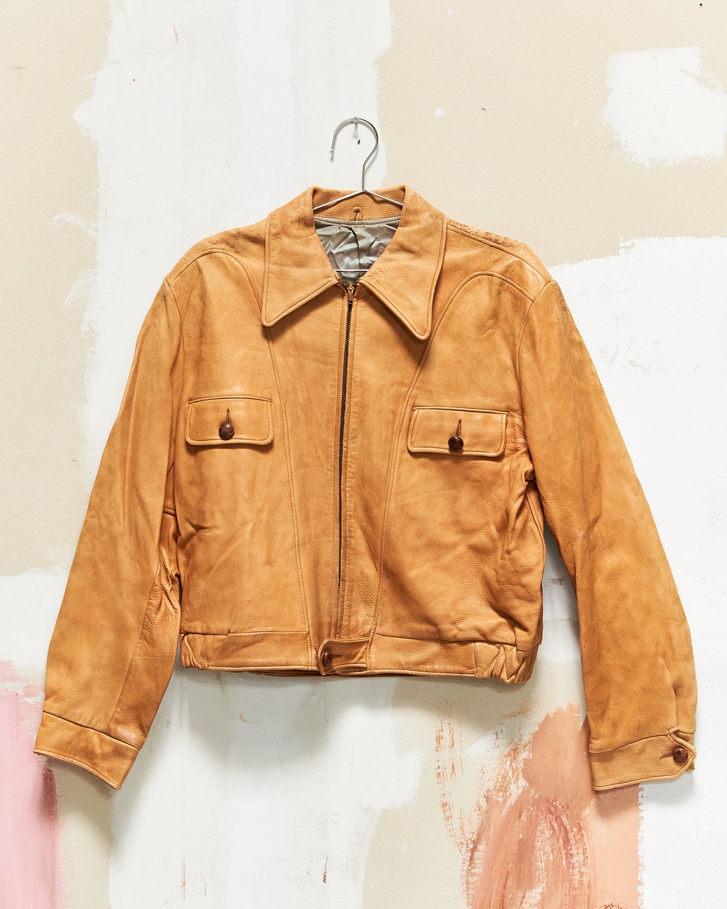 1950s Deerskin Leather Jacket