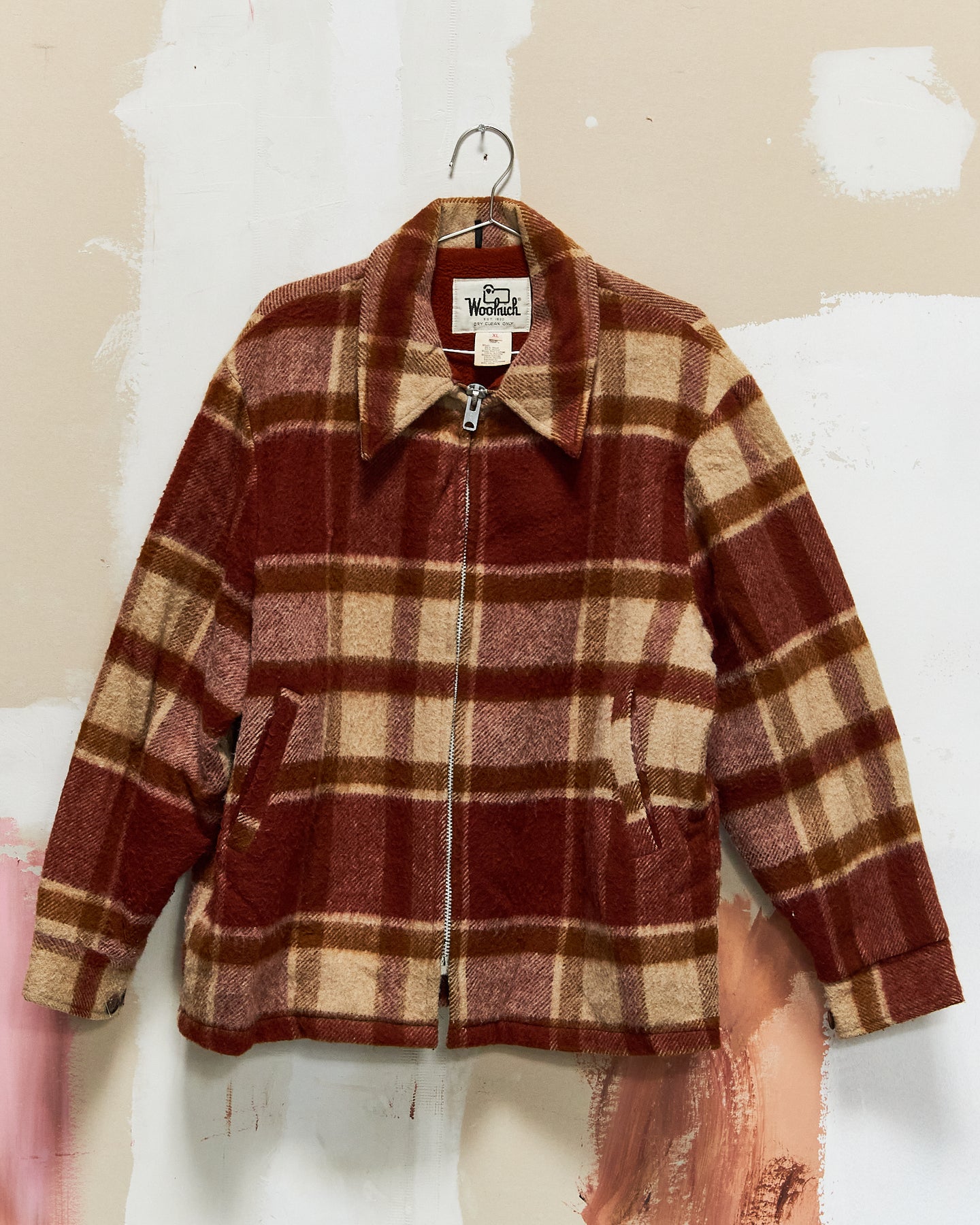 1980s Woolrich Wool Plaid Jacket