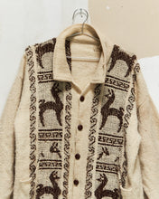 Load image into Gallery viewer, 1970s Peruvian Alpaca Knit Cardigan
