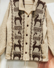 Load image into Gallery viewer, 1970s Peruvian Alpaca Knit Cardigan
