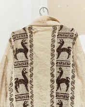Load image into Gallery viewer, 1970s Peruvian Alpaca Knit Cardigan
