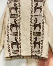 Load image into Gallery viewer, 1970s Peruvian Alpaca Knit Cardigan
