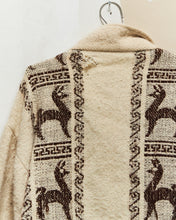 Load image into Gallery viewer, 1970s Peruvian Alpaca Knit Cardigan
