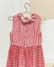 Load image into Gallery viewer, 1960s Sleeveless Gingham Summer Dress
