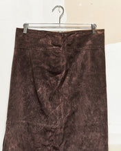 Load image into Gallery viewer, 1980s Country Shop Suede Fringe Skirt
