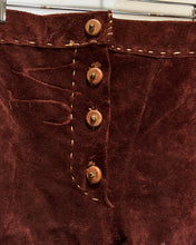 Load image into Gallery viewer, 1970s Deerskin Suede Fringe Pants
