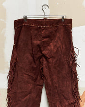 Load image into Gallery viewer, 1970s Deerskin Suede Fringe Pants

