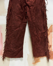 Load image into Gallery viewer, 1970s Deerskin Suede Fringe Pants
