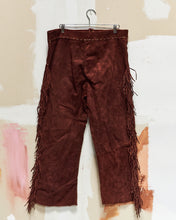 Load image into Gallery viewer, 1970s Deerskin Suede Fringe Pants
