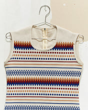 Load image into Gallery viewer, 1970s/80s Patterned Knit Vest
