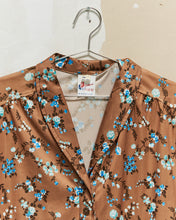 Load image into Gallery viewer, 1960s/70s Floral Shawl Collar Dress
