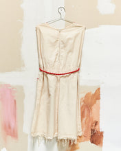 Load image into Gallery viewer, 1950s/60s Embroidered Linen Folk Dress
