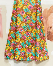 Load image into Gallery viewer, 1960s/70s Floral Cap Sleeve Dress
