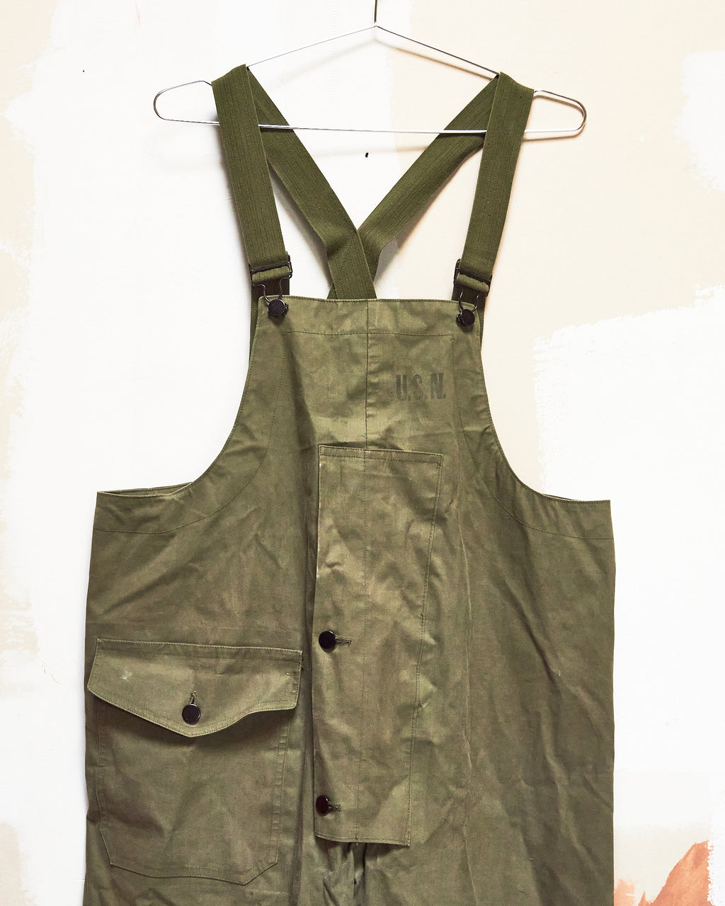 1945 USN N-2 Wet Weather Deck Bib - Small
