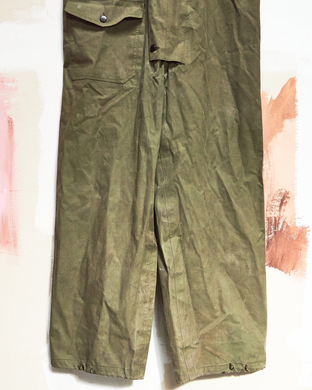 1945 USN N-2 Wet Weather Deck Bib - Small