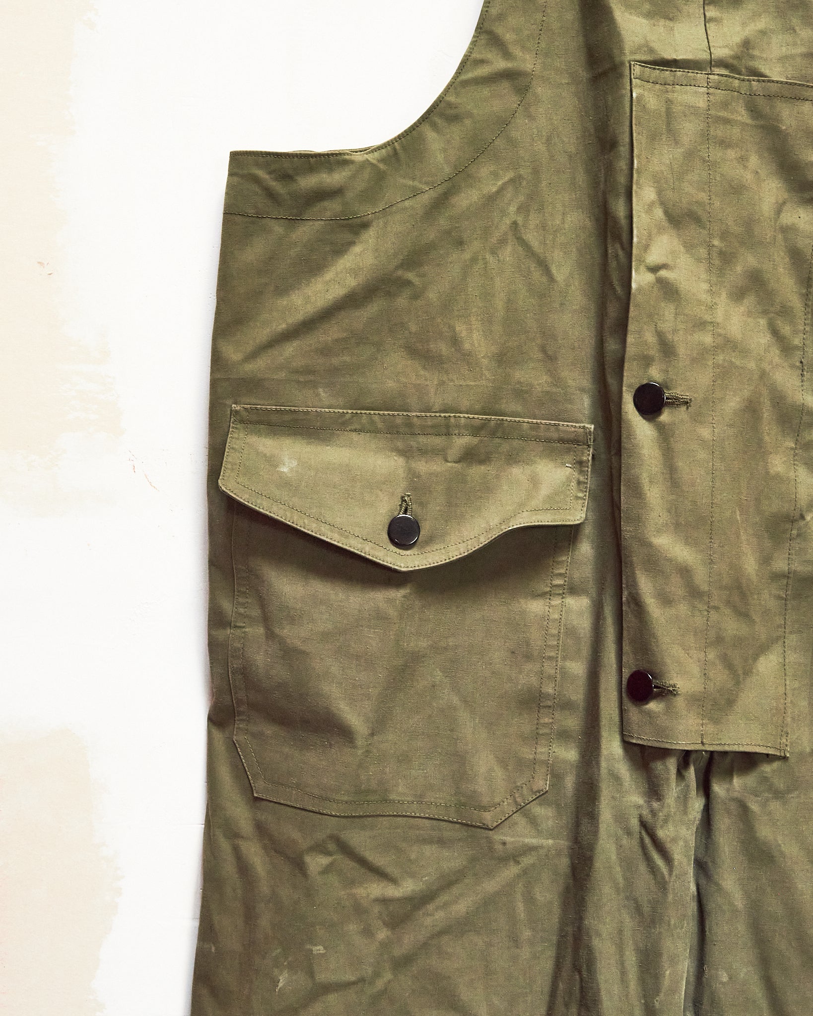 1945 USN N-2 Wet Weather Deck Bib - Small