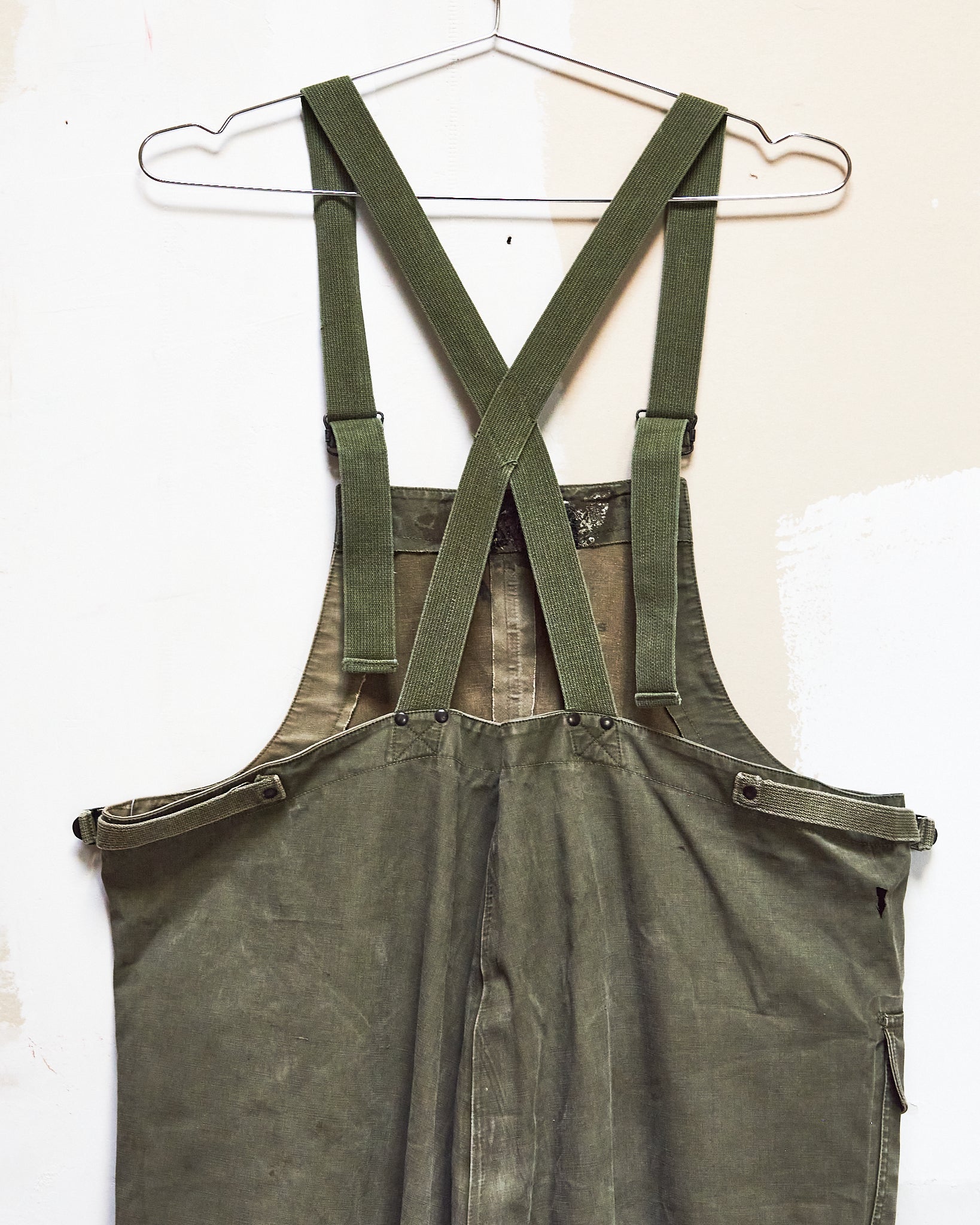 1940s USN N-2 Wet Weather Deck Bib - Small