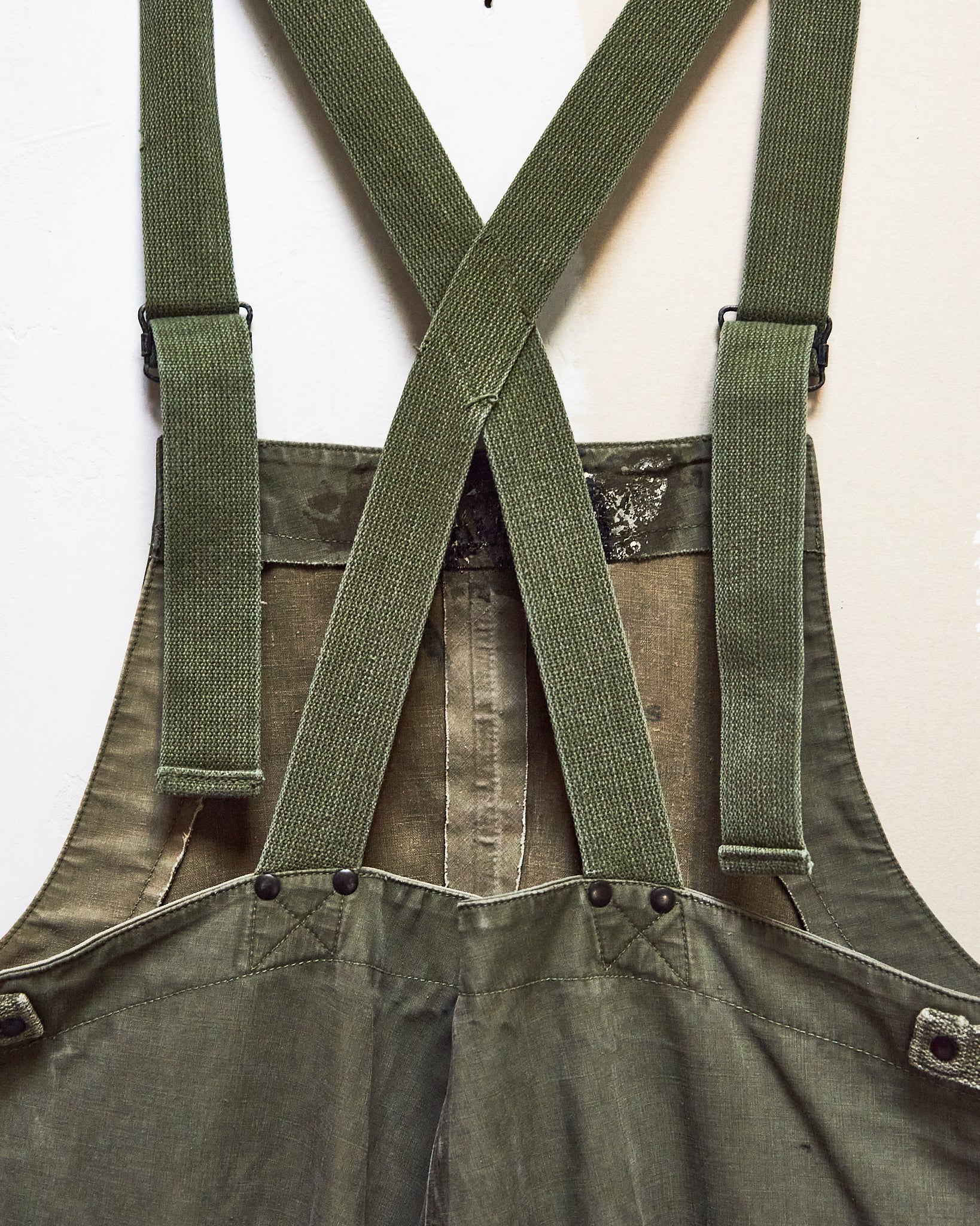 1940s USN N-2 Wet Weather Deck Bib - Small