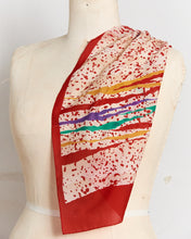 Load image into Gallery viewer, 1960s Multicolored Speckled Long Scarf
