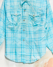 Load image into Gallery viewer, 1950s/60s Plaid Western Shirt
