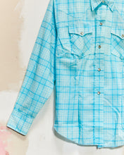 Load image into Gallery viewer, 1950s/60s Plaid Western Shirt
