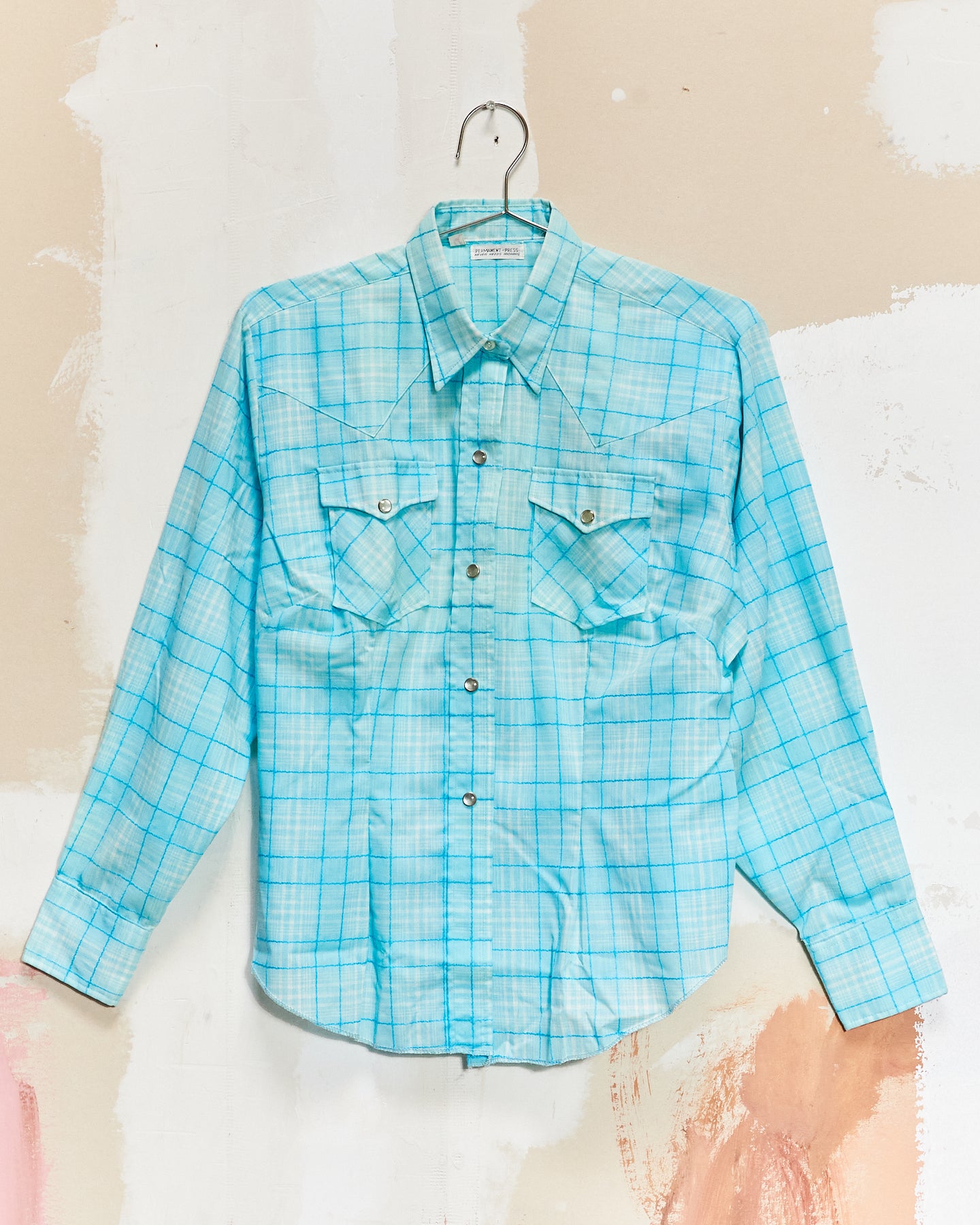1950s/60s Plaid Western Shirt