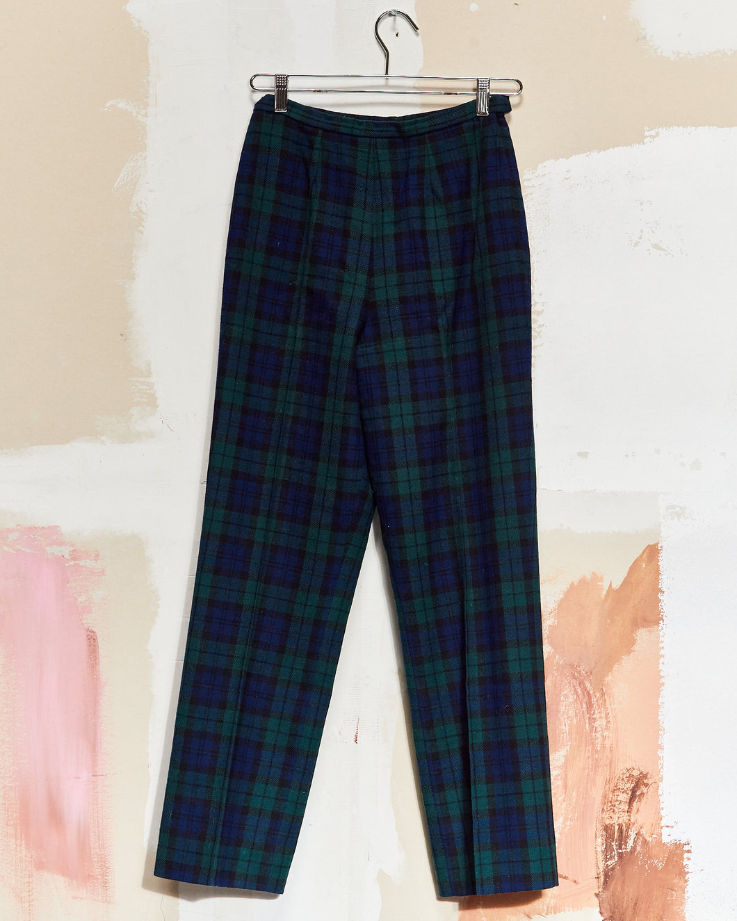 1960s High Rise Pendleton Wool Trousers 25x29