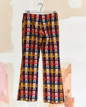 Load image into Gallery viewer, 1970s Woven Patterned Trousers 31x30
