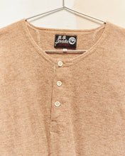 Load image into Gallery viewer, Wool S/S Henley Sweater
