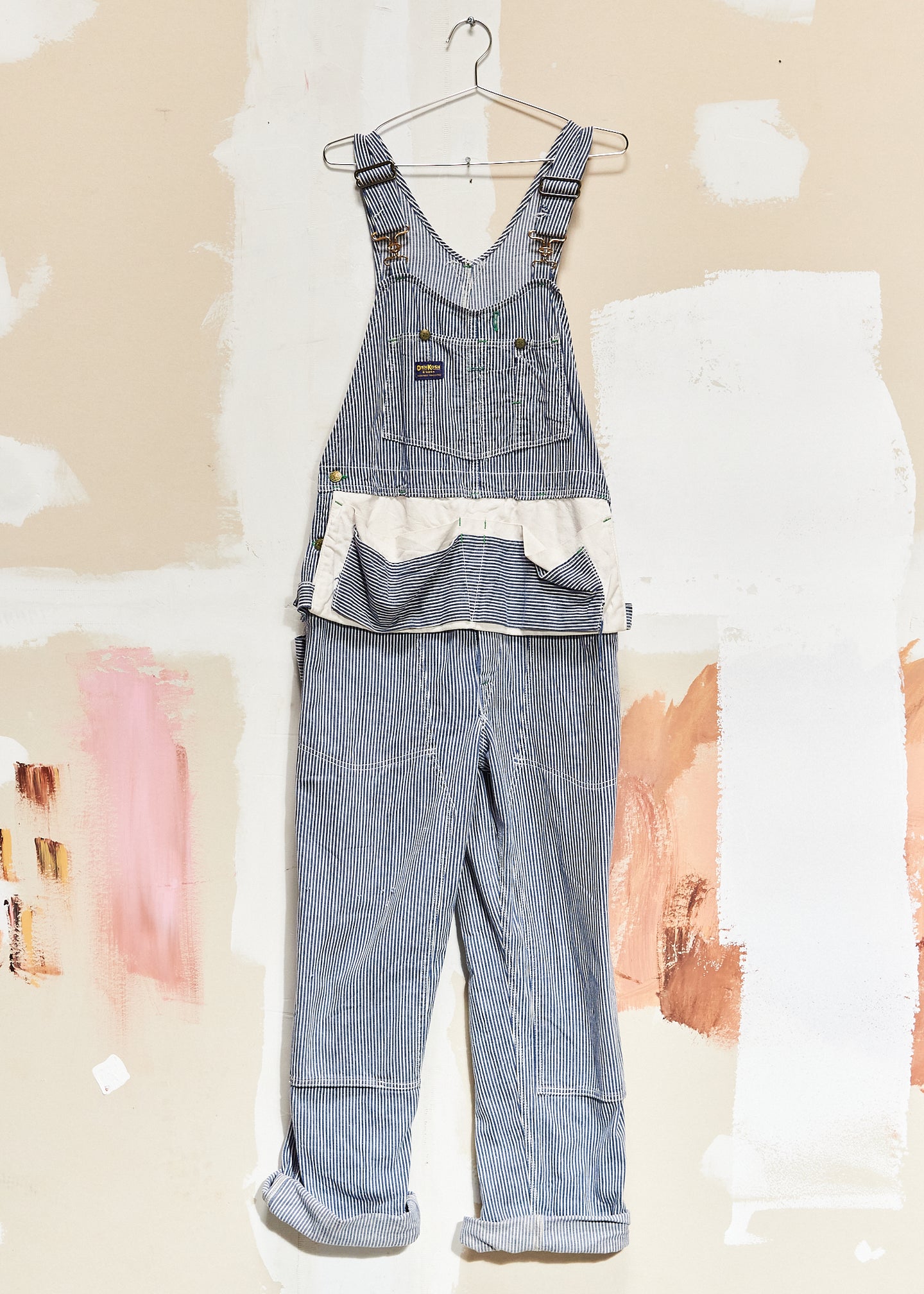 1950s Osh Kosh Hickory Stripe Overalls