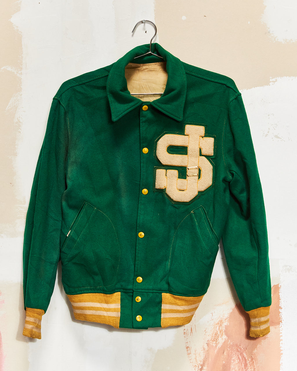 1940s/50s Satin Lined Letterman Jacket