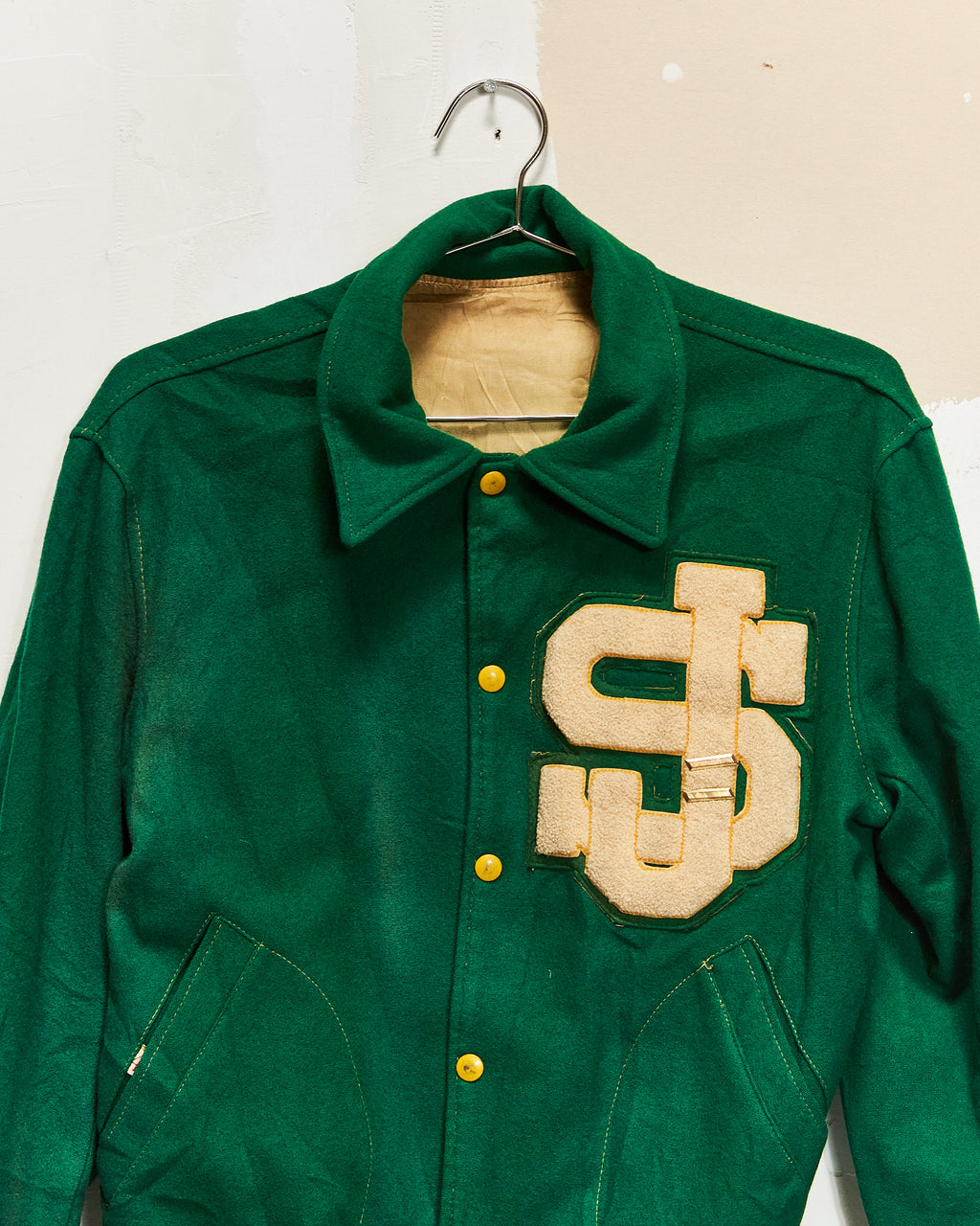 1940s/50s Satin Lined Letterman Jacket