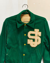 Load image into Gallery viewer, 1940s/50s Satin Lined Letterman Jacket
