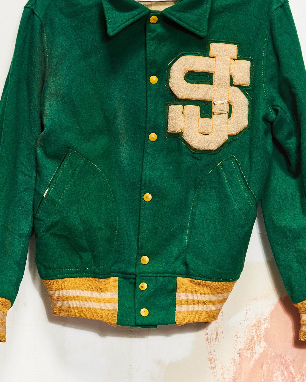 1940s/50s Satin Lined Letterman Jacket