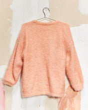 Load image into Gallery viewer, 1950s/60s Fuzzy Pink Mohair Cardigan
