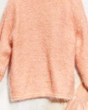 Load image into Gallery viewer, 1950s/60s Fuzzy Pink Mohair Cardigan
