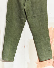 Load image into Gallery viewer, 1960s High Rise Side Zip Trousers 26x26
