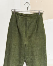 Load image into Gallery viewer, 1960s High Rise Side Zip Trousers 26x26
