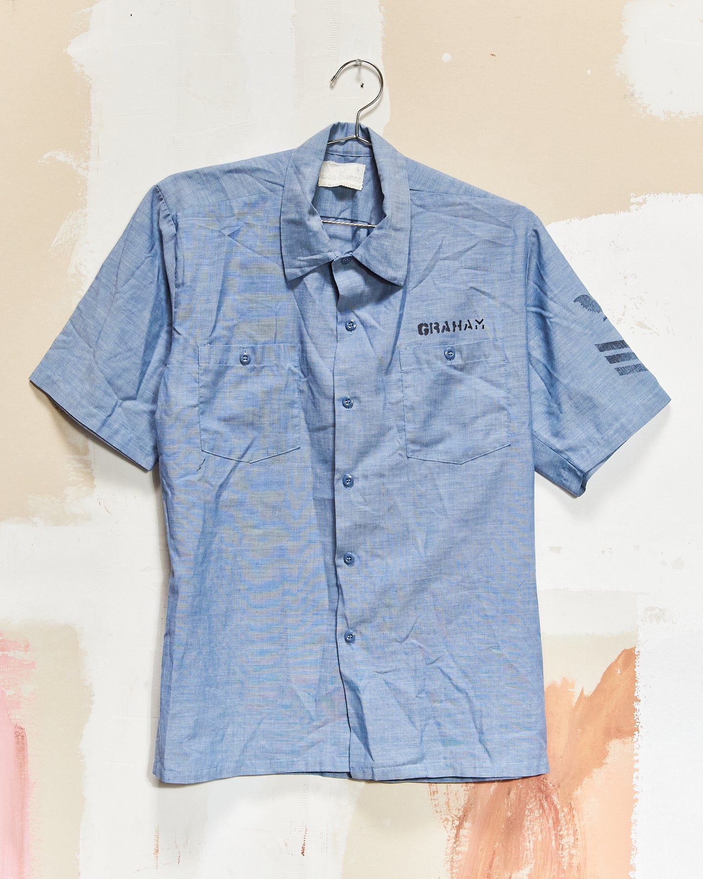 1960s Vietnam-Era USN Chambray S/S Shirt