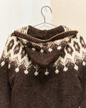 Load image into Gallery viewer, 1970s Scottish Hooded Wool Cardigan
